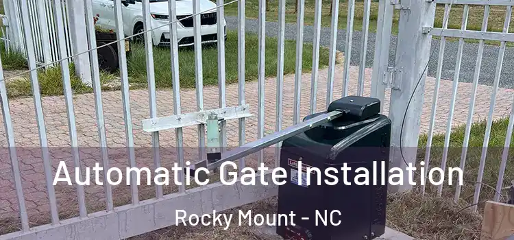 Automatic Gate Installation Rocky Mount - NC