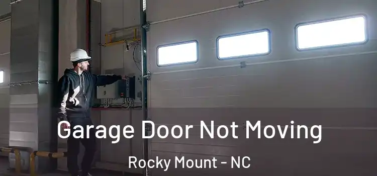  Garage Door Not Moving Rocky Mount - NC