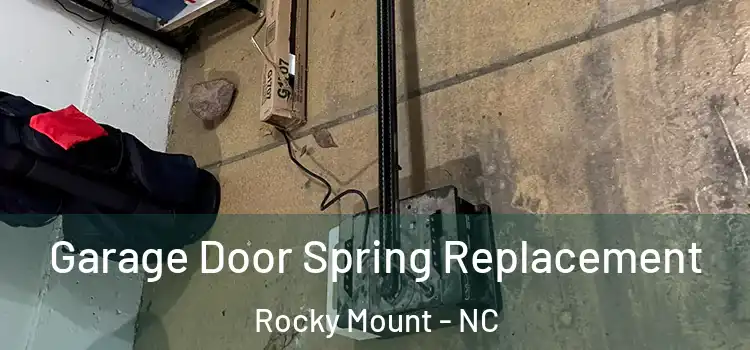  Garage Door Spring Replacement Rocky Mount - NC